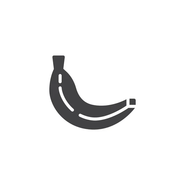 Банан, икона фруктового вектора — стоковый вектор