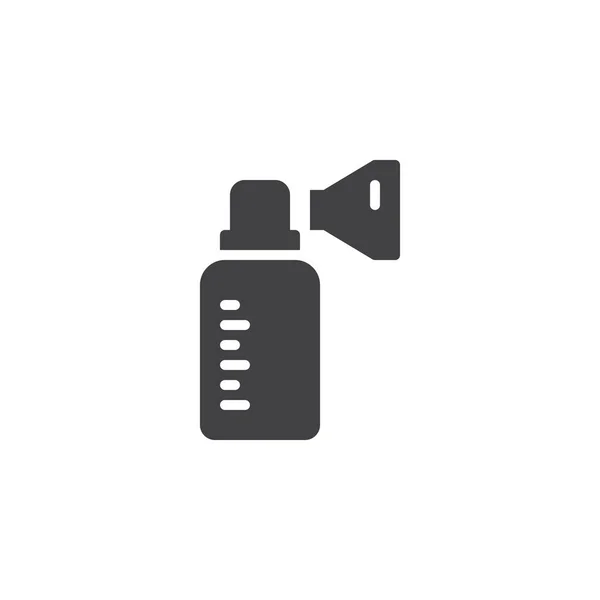 Manual Breast Pump vector icon — Stock Vector