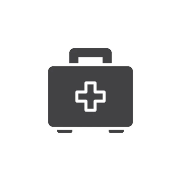 Boîte médicale icône vectorielle — Image vectorielle