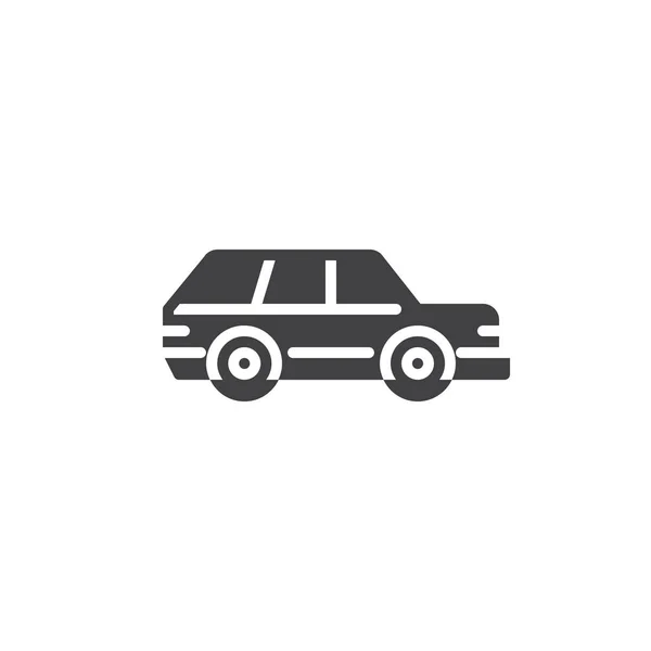 Station wagon auto vector icoon — Stockvector