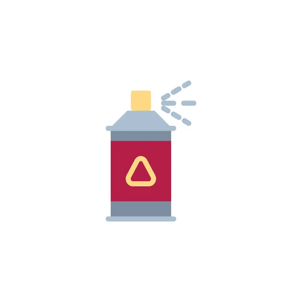 Pests repellent sprayer flat icon — Stock Vector