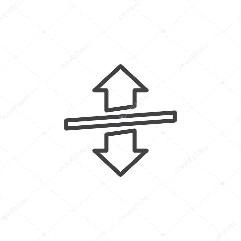 Up Down Arrow Line Icon Linear Style Sign For Mobile Concept And Web Design Two Way Arrows Outline Vector Icon Symbol Logo Illustration Pixel Perfect Vector Graphics Premium Vector In Adobe Up Down Arrow Line Icon Linear Style Sign For Mobile Concept And Web Design Two Way Arrows Outline Vector Icon Symbol Logo Illustration Pixel Perfect Vector Graphics Premium Vector In Adobe