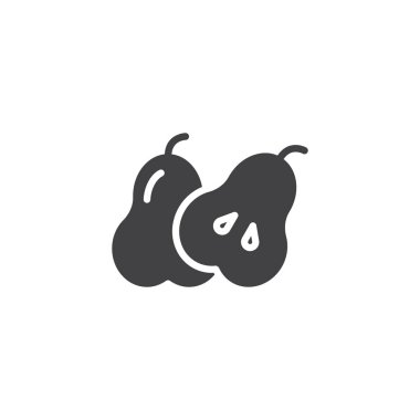 Armut bütün ve bir parça vektör simgesi