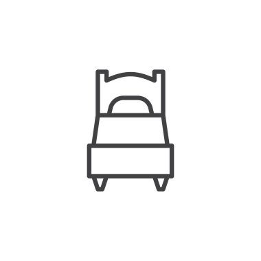 Tek Kişilik Yatak hattı simgesi