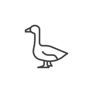 Kaz tarafı görünüm çizgisi simgesi