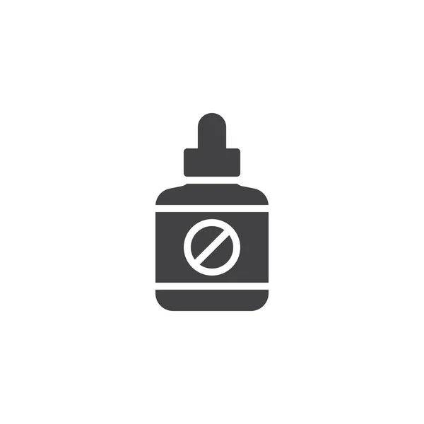 Insekts avvisande flaska vektor ikon — Stock vektor