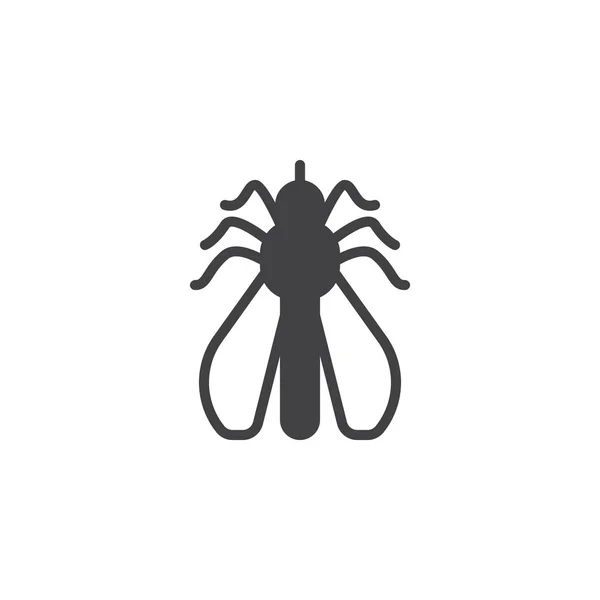 Ikona wektora szkodników komarów — Wektor stockowy