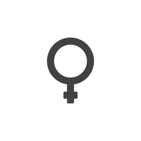Женский гендерный вектор — стоковый вектор