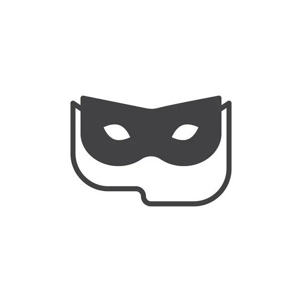 Carnaval masker vector icoon — Stockvector
