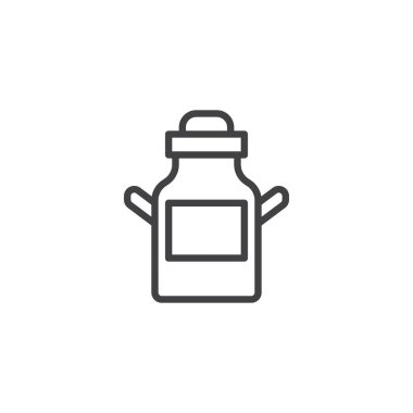 Alüminyum süt satır simgesi olabilir