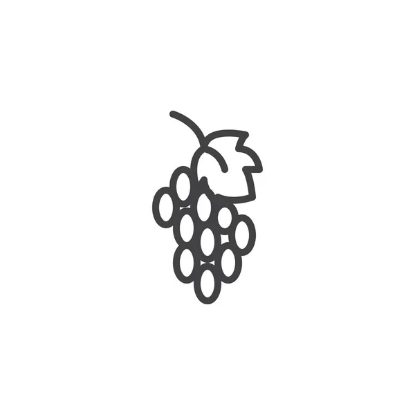 Sekumpulan ikon baris anggur - Stok Vektor
