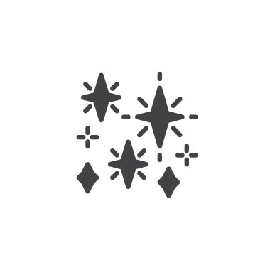 Yıldız patlaması vektör simgesi