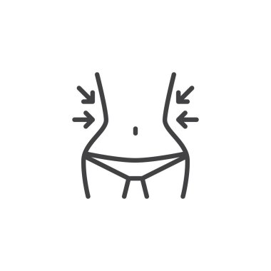 Diyet kontrol hattı simgesi