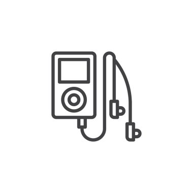 Taşınabilir medya oynatıcı satır simgesi