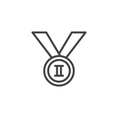 İkincilik madalya simgesi