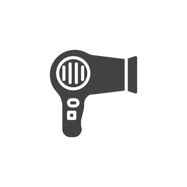 saç kurutma makinesi vektör simgesi