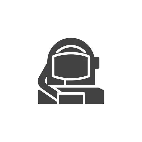 Space suit vector icon — Stock Vector