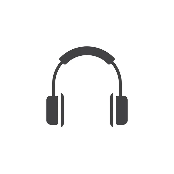 Auriculares vector icono — Vector de stock