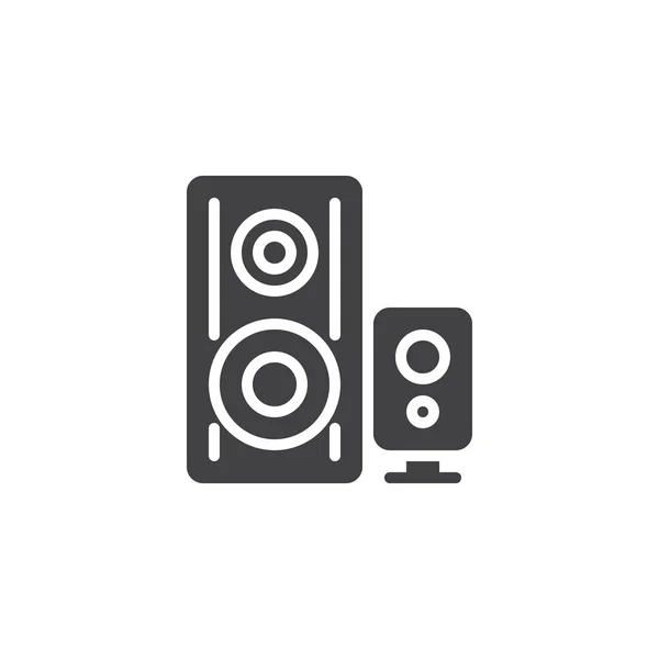 Εικονίδιο ήχου ομιλητές διάνυσμα — Διανυσματικό Αρχείο