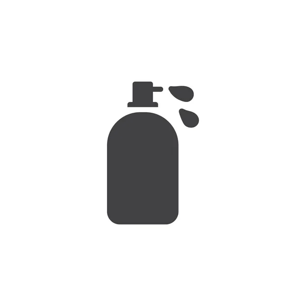 Dispenser pomp fles vector pictogram — Stockvector