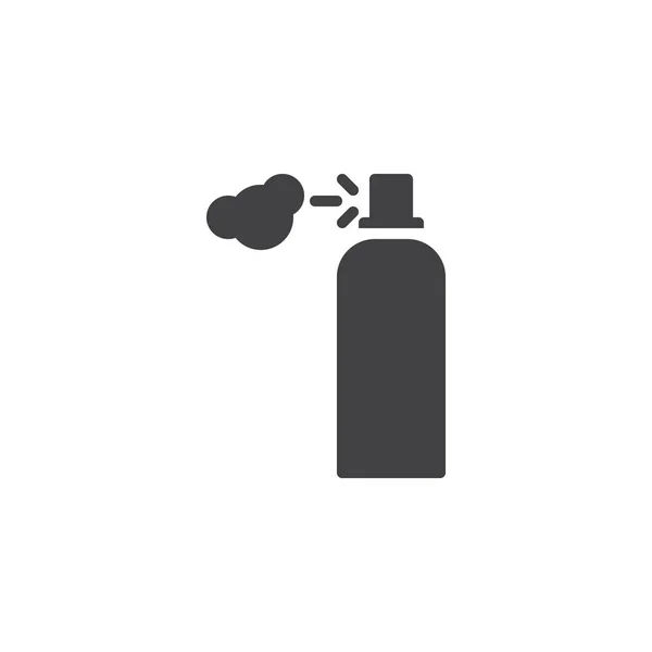 Scheerschuim fles vector pictogram — Stockvector