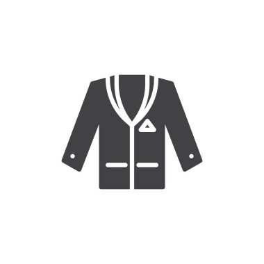 Smokin ceket vektör simgesi