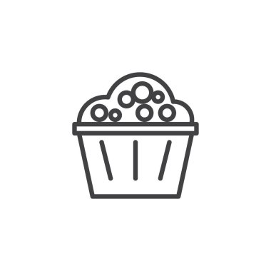 cupcake satırı simgesi
