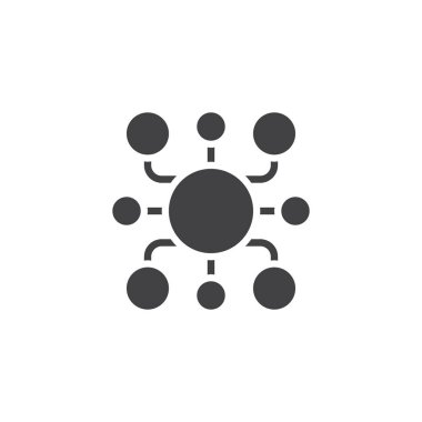 Planlama, pazarlama vektör simgesi