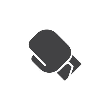 Boks eldiveni vektör simgesi