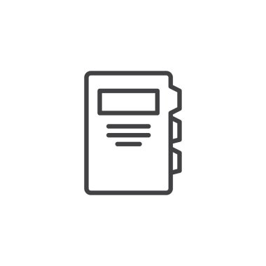 Düzenleyici kitap satırı simgesi