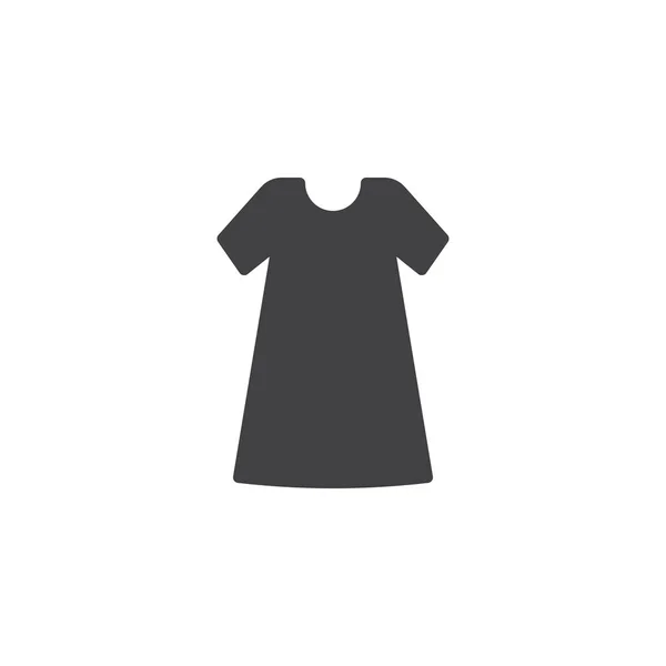 Ícone de vetor vestido casual — Vetor de Stock