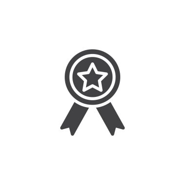 Kalite madalya vektör simgesi