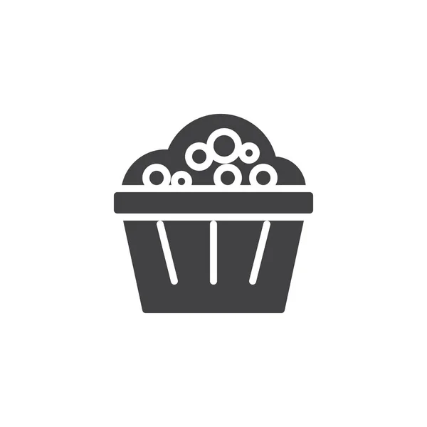 Cupcake vector pictogram — Stockvector