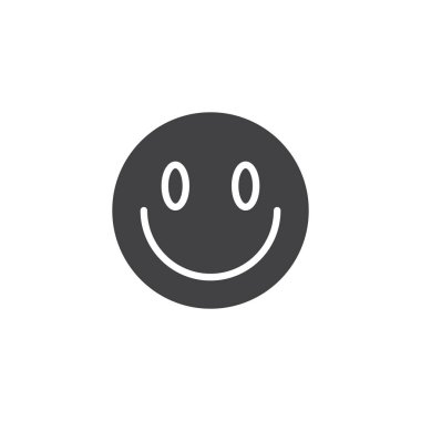 Hafifçe Gülümseyen Yüz emoji vektör simgesi