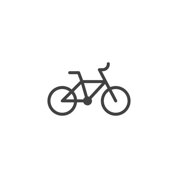 自転車ベクトルアイコン — ストックベクタ