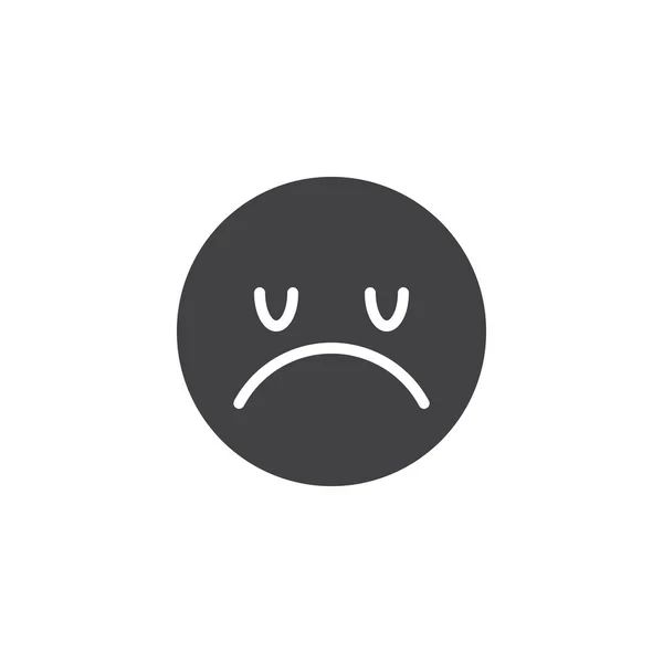 Disappointed Face emoji vector icon — Stock Vector