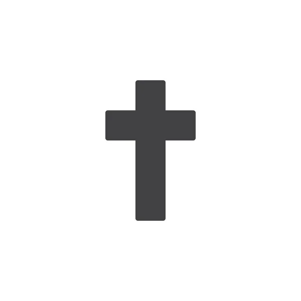 Heliga korset vektor Icon — Stock vektor