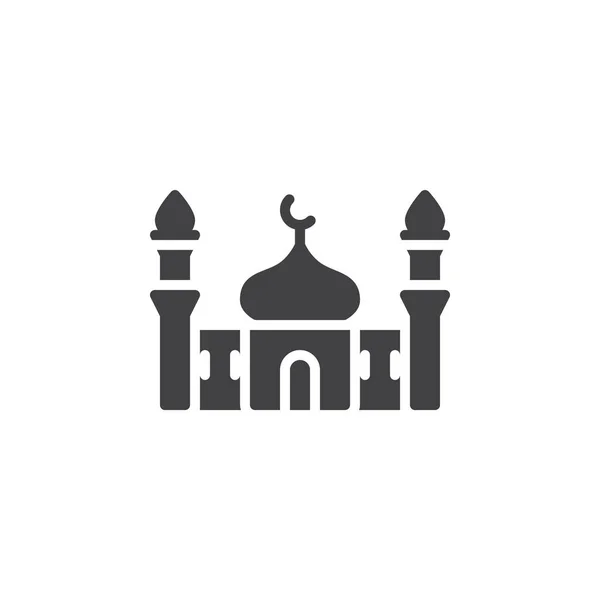 Ikone der islamischen Moschee — Stockvektor