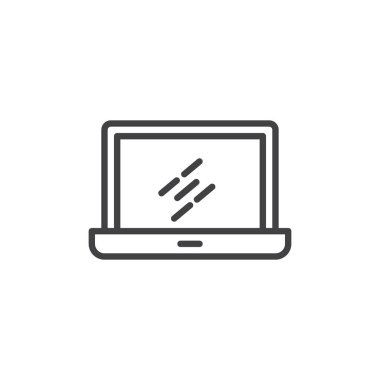 Dizüstü bilgisayar ekran çizgisi simgesini aç