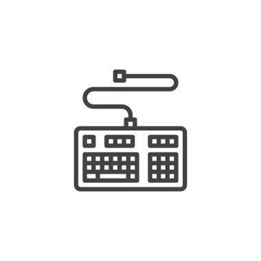 Bilgisayar klavye satırı simgesi