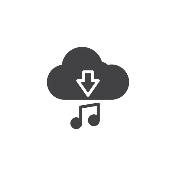 Télécharger icône de vecteur de musique — Image vectorielle