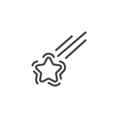 Düşen Yıldız satırı simgesi