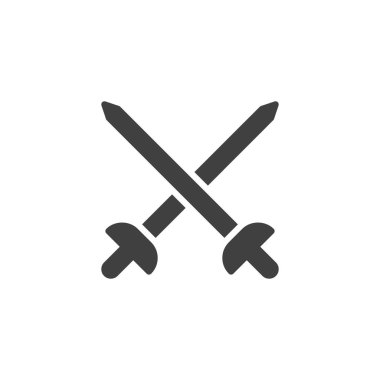 Eskrim Kılıçları vektör simgesi