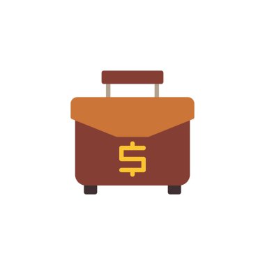 Dolar düz simgesi ile iş durumu