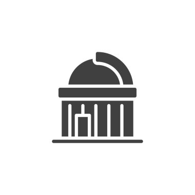 Vektör simgesi bina Gözlemevi