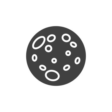 Dolunay vektör simgesi