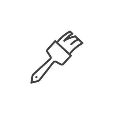 Fırça çizgisi simgesini boya