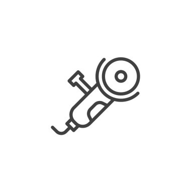 Elektrik açı öğütücü satır simgesi