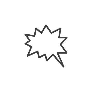 konuşma balonu satırı simgesi