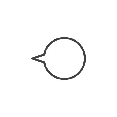 Kabarcık konuşma konuşma satırı simgesi